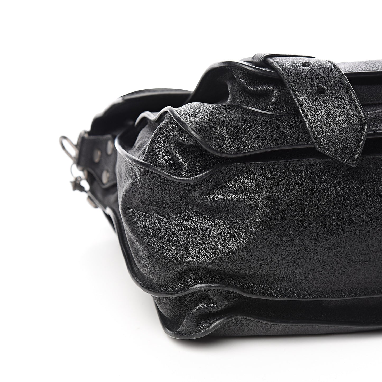 Lambskin Medium PS1 Satchel Black