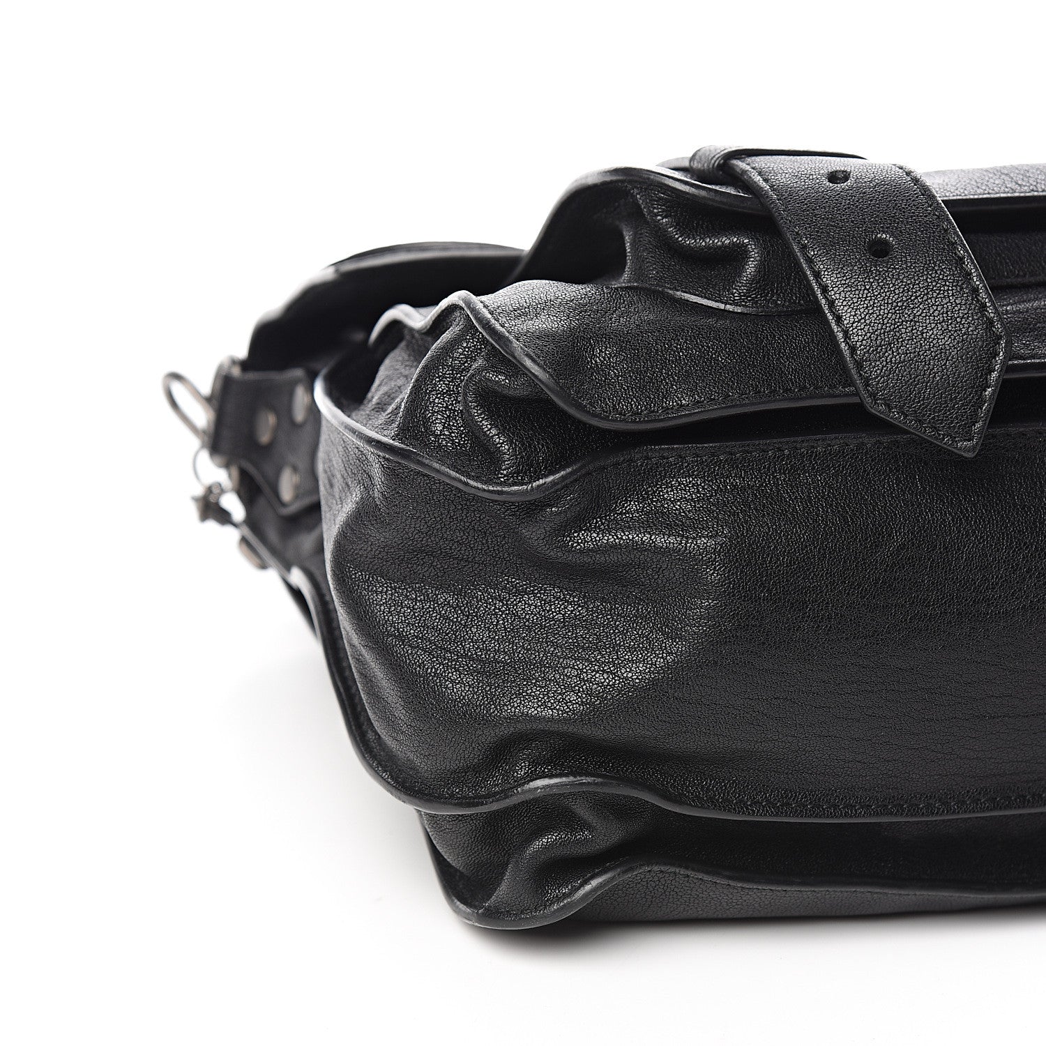 Proenza Schouler Lambskin Medium PS1 Satchel Black 7 of 9