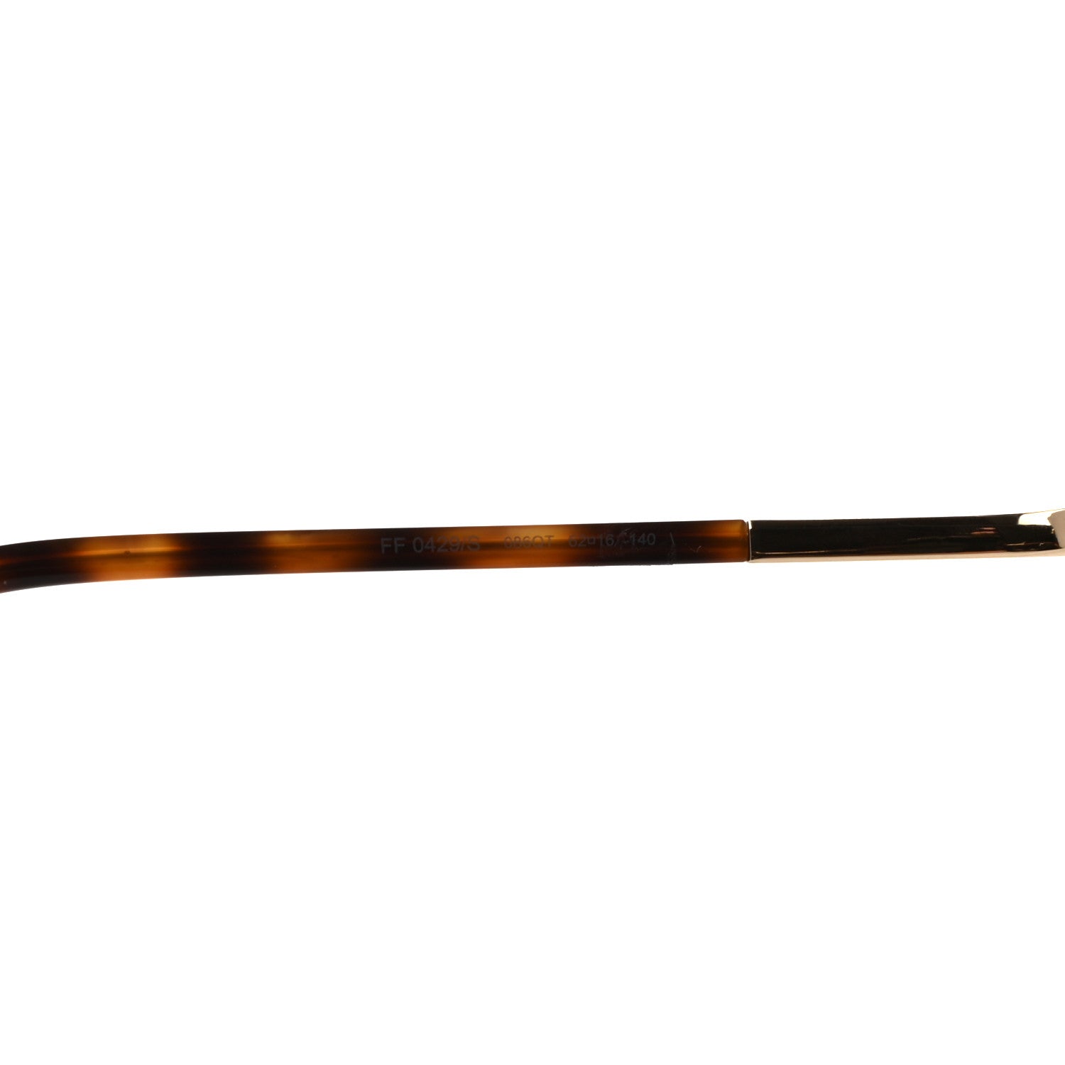 Fendi Acetate Sunglasses FF 0429/S Tortoise 8 of 8