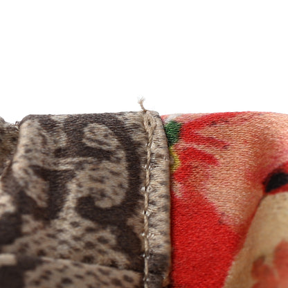 Gucci Silk Monogram Blooms Print Headband Antique Rose 5 of 6