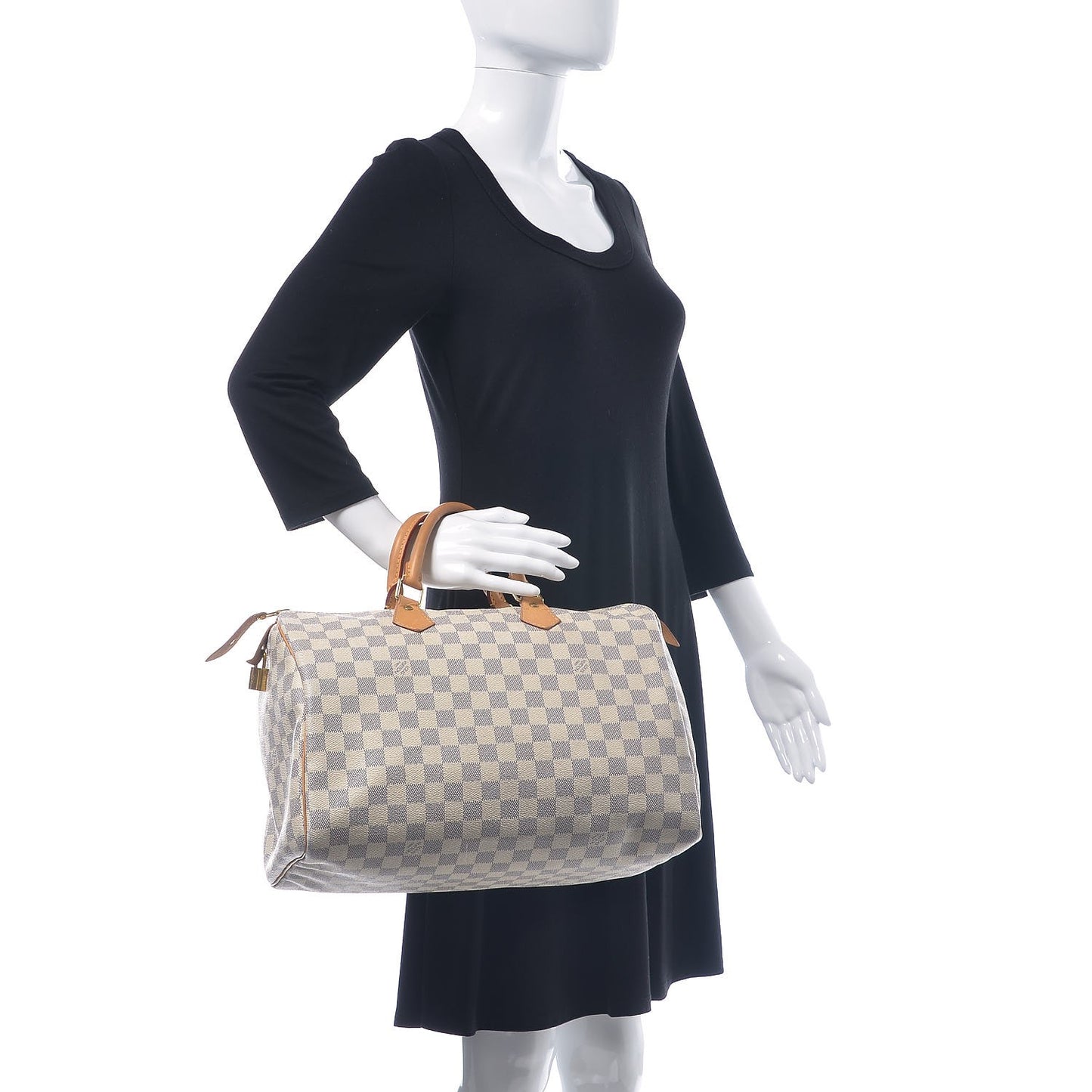 Calfskin Matelasse Studded Small Pearly GG Marmont Shoulder Bag Black
