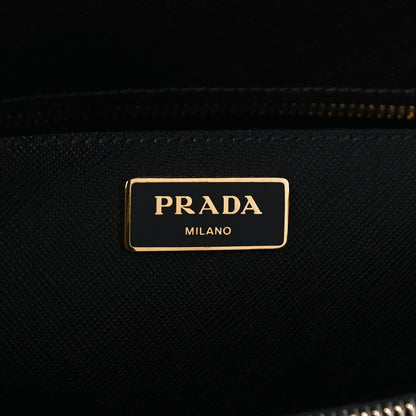 Prada Saffiano Medium Galleria Double Zip Tote Black 6 of 14