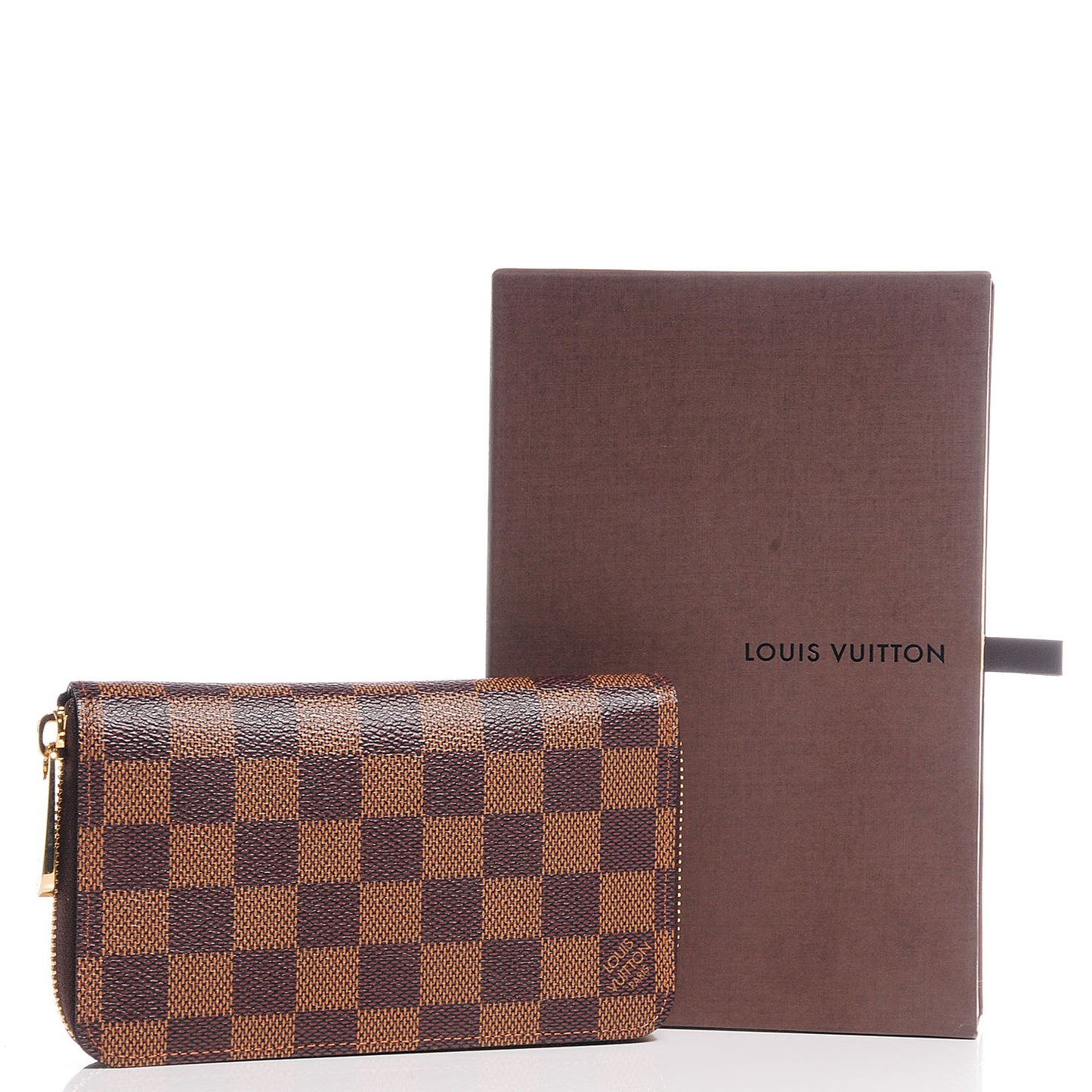 Damier Ebene Compact Zippy Wallet