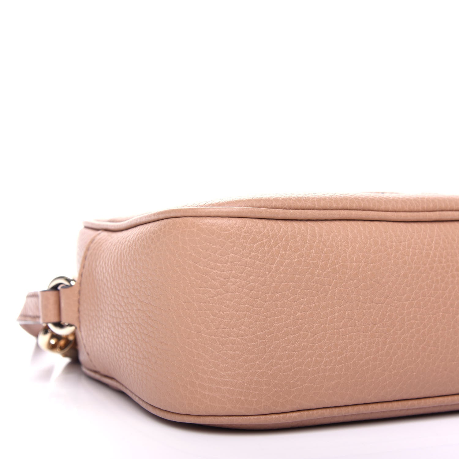 Gucci Pebbled Calfskin Small Soho Disco Bag Camelia 8 of 11