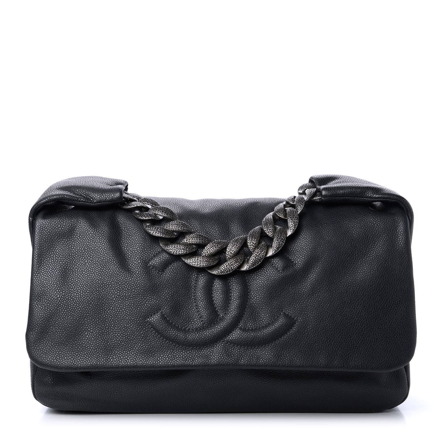 Chanel Caviar 31 Flap Shoulder Bag Black 1 of 11