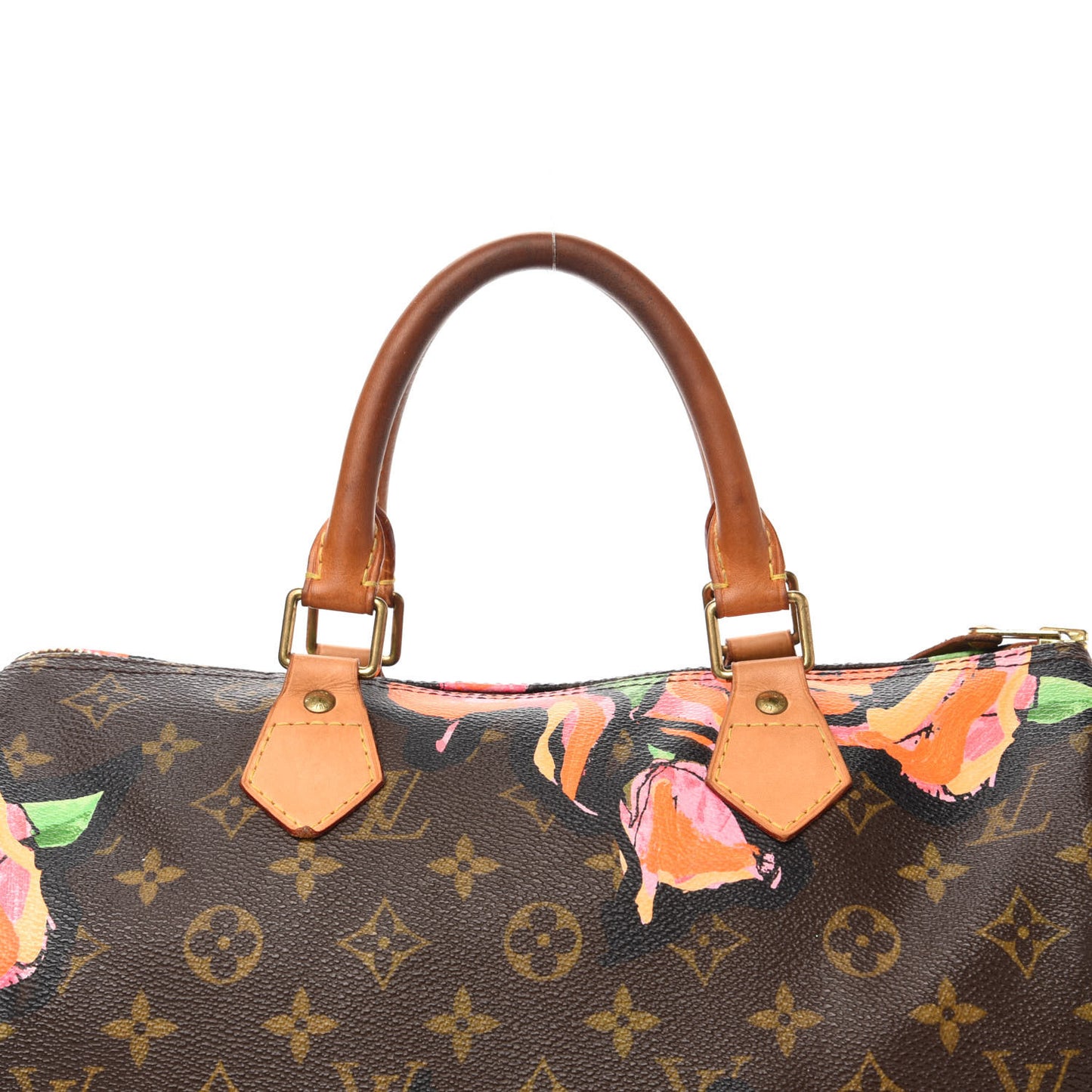 Monogram Roses Speedy 30