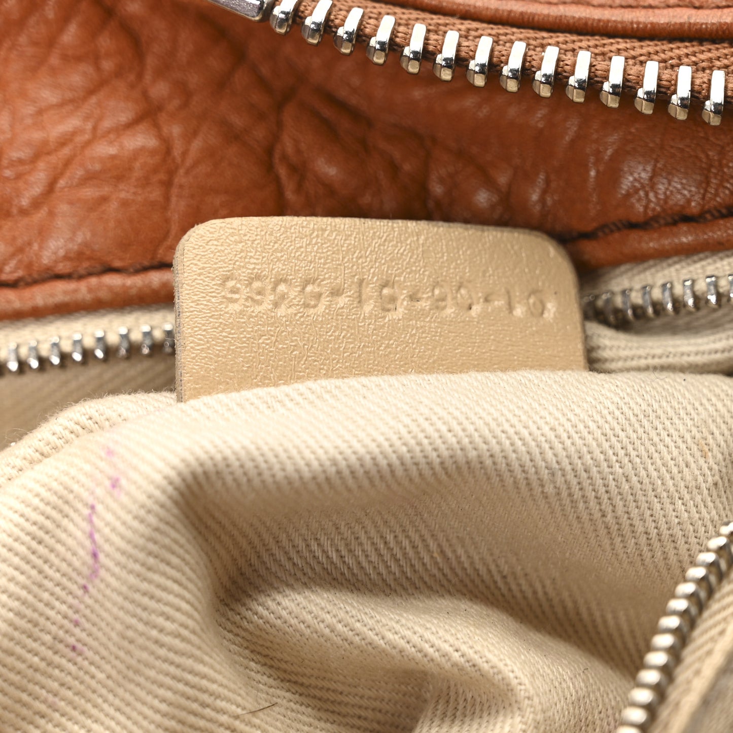 Calfskin Medium Paddington Satchel Tan