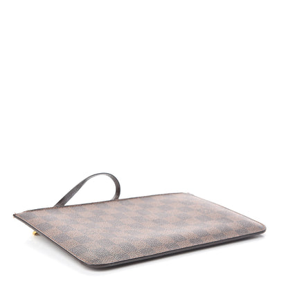 Louis Vuitton Damier Ebene Neverfull MM GM Pochette 4 of 8