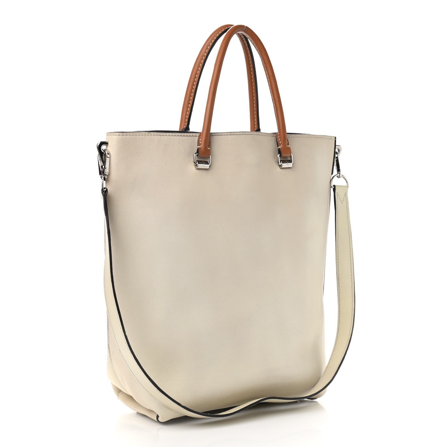 Louis Vuitton Veau Soie Calfskin Parnassea Bagatelle Hobo Blanc Casse 3 of 19
