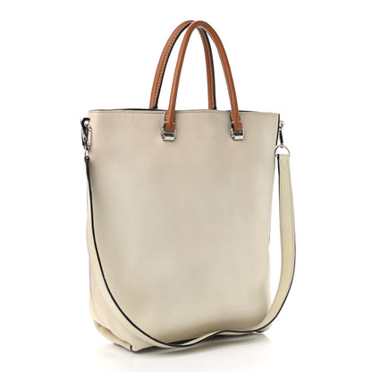 Louis Vuitton Veau Soie Calfskin Parnassea Bagatelle Hobo Blanc Casse 3 of 19