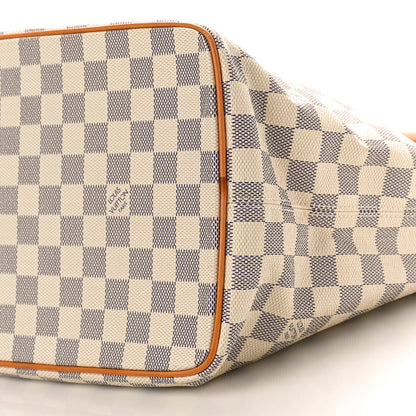 Louis Vuitton LOUIS VUITTON Damier Azur Saleya MM 9 of 9