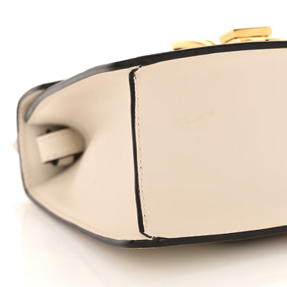 Gucci Calfskin Mini Sylvie Top Handle Bag White 9 of 17