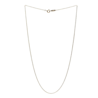 Tiffany 18K Rose Gold Chain Necklace 16" 3 of 5