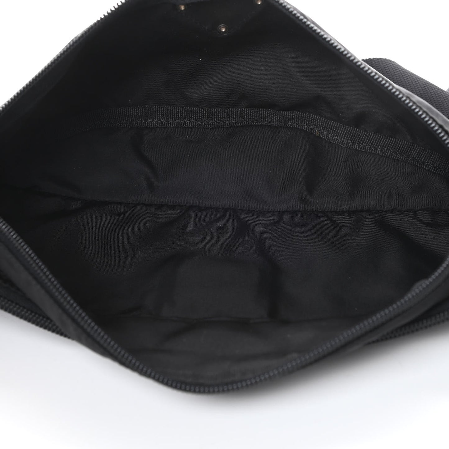 Tessuto Nylon Montagna Belt Bag Black