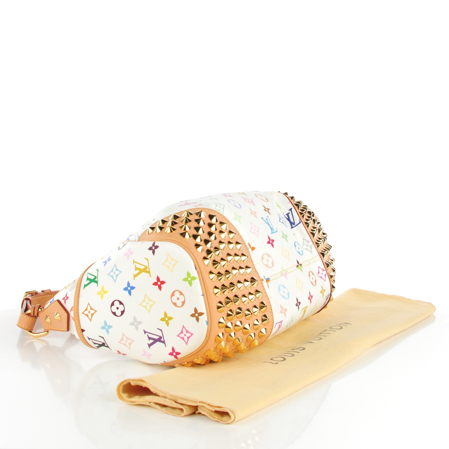 Louis Vuitton Monogram Multicolor Chrissie White 4 of 7