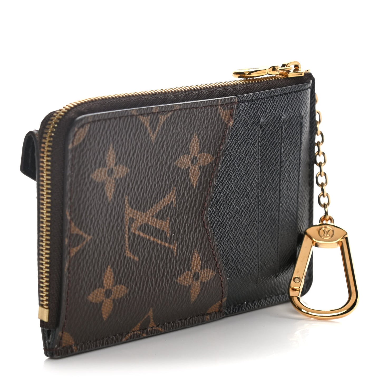Monogram Recto Verso Card Holder Black