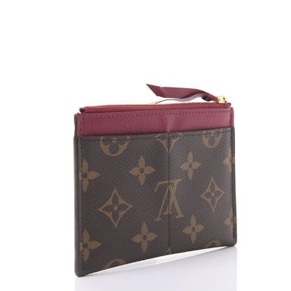 Louis Vuitton Monogram Zipped Card Holder Fuchsia 3 of 10
