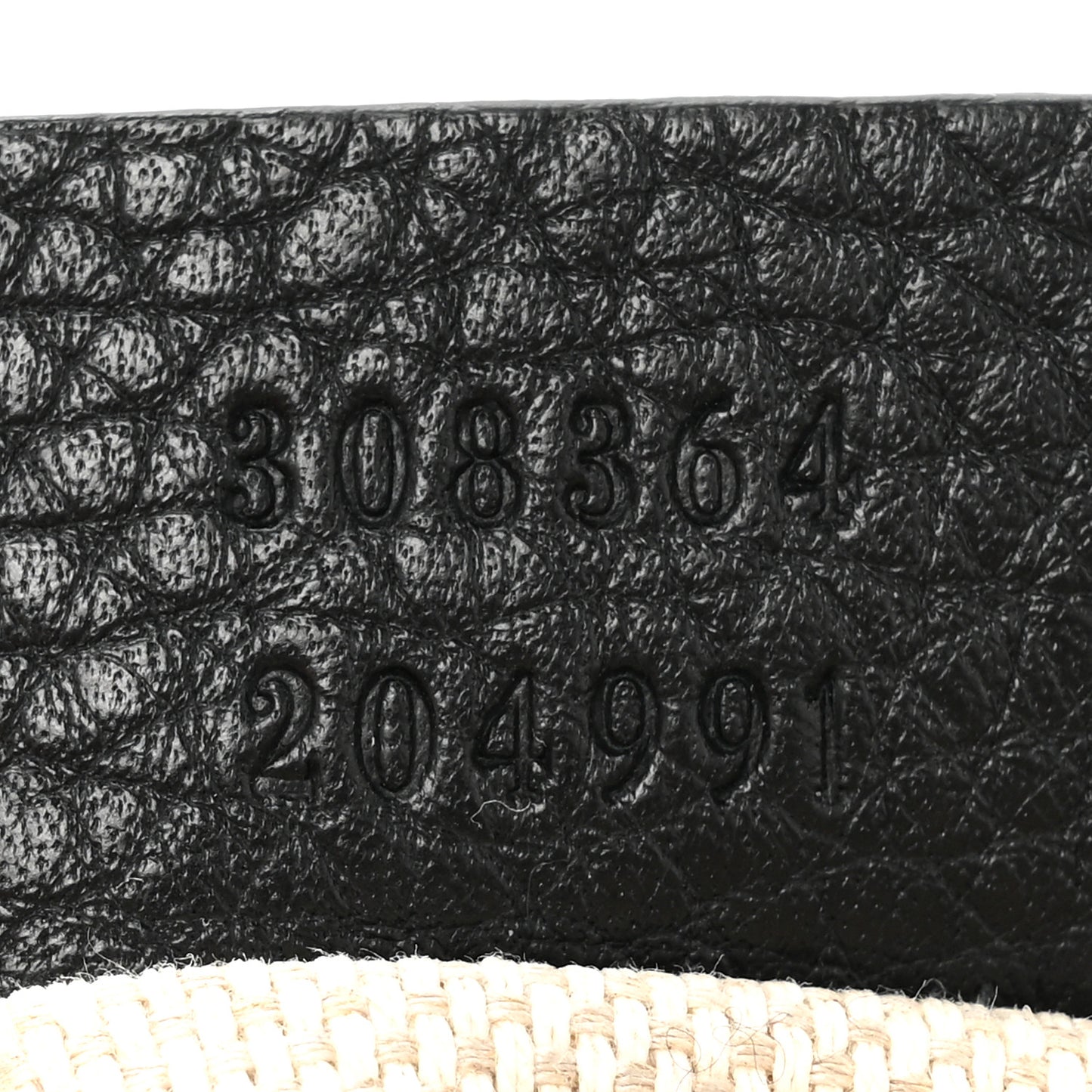 Pebbled Calfskin Small Soho Disco Bag Black