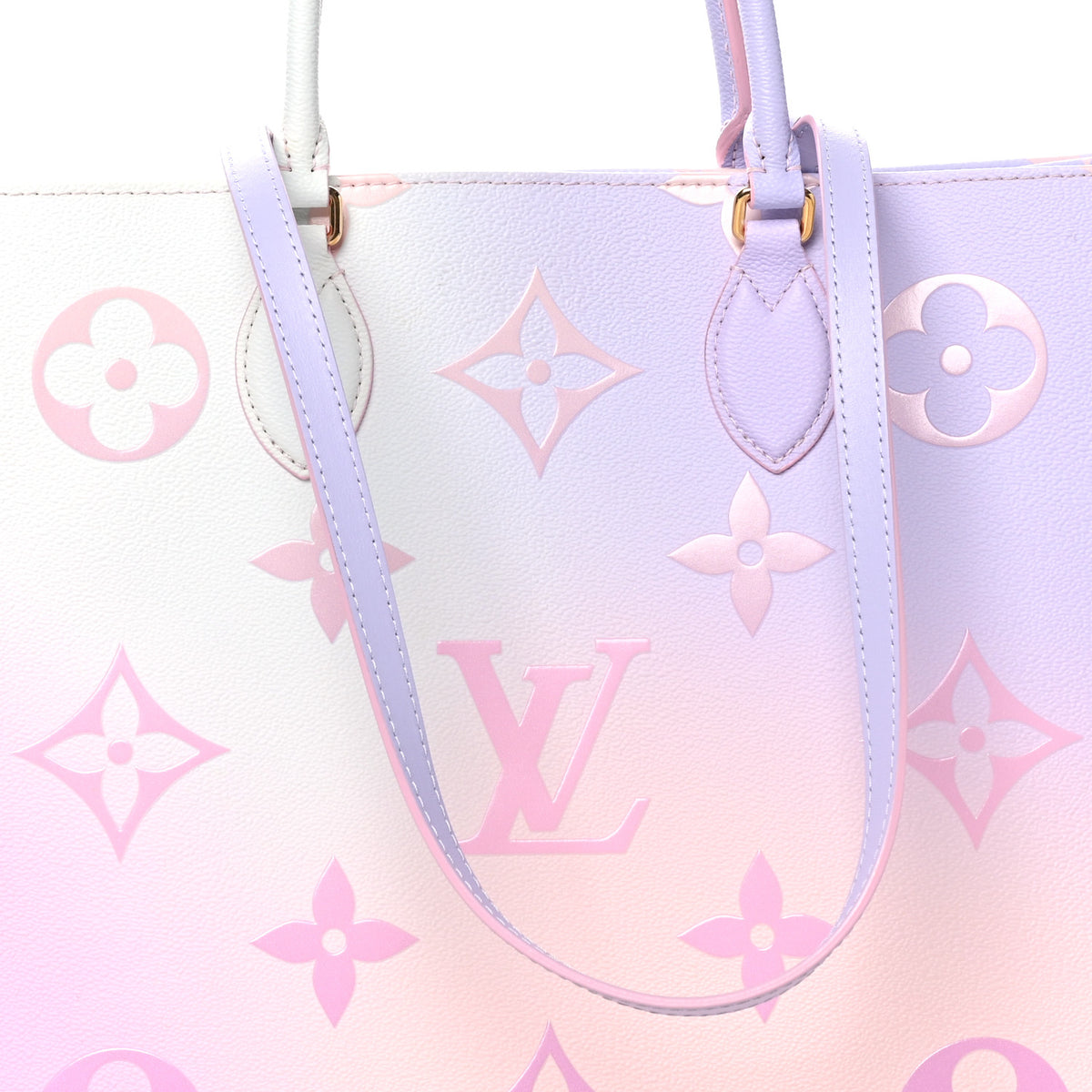 Louis Vuitton Monogram Giant Spring In The City Onthego GM Sunrise Pastel 7 of 9
