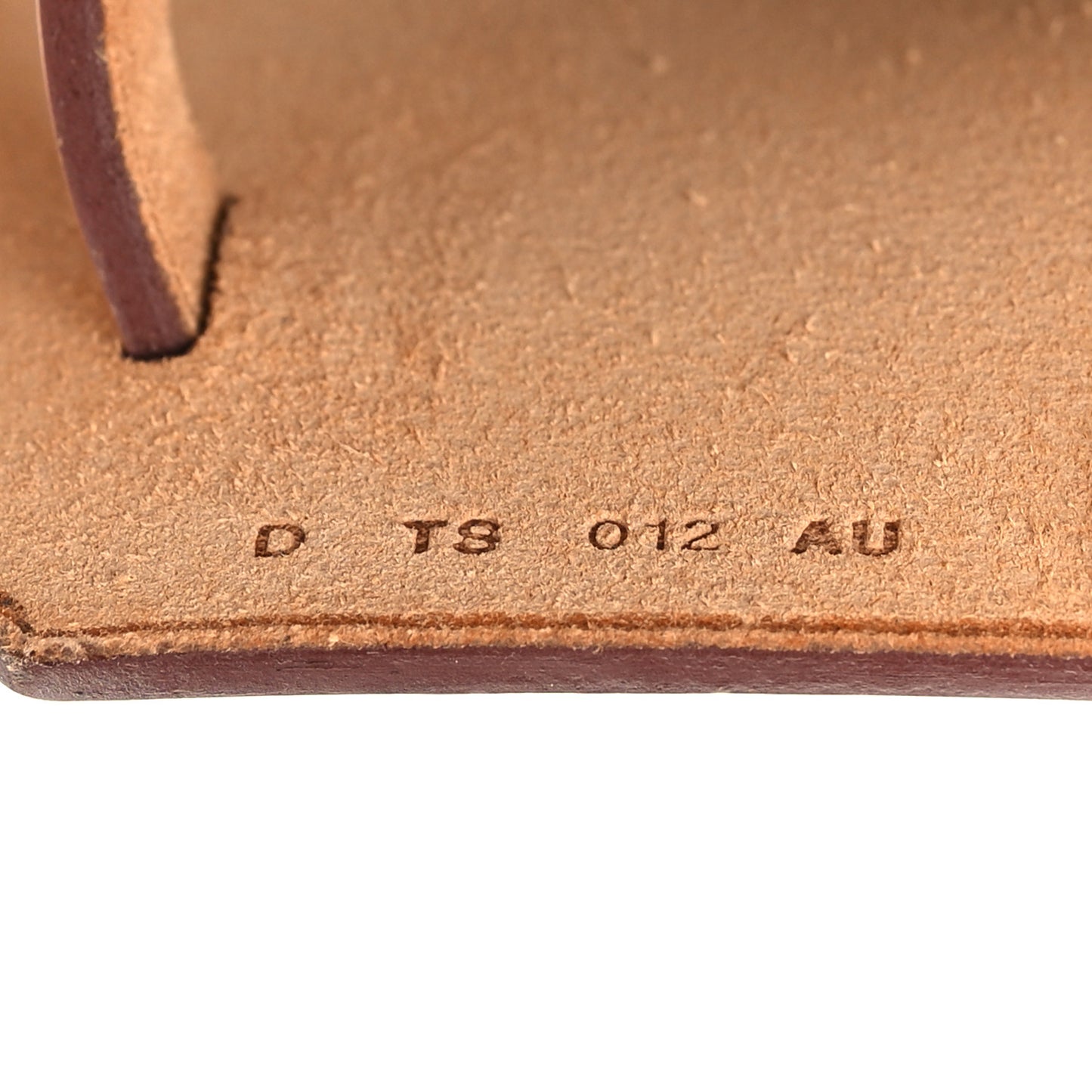 Vache Hunter Calfskin Criss Viking Herbag Zip Retourne 39 MM Ecru Beige Naturel