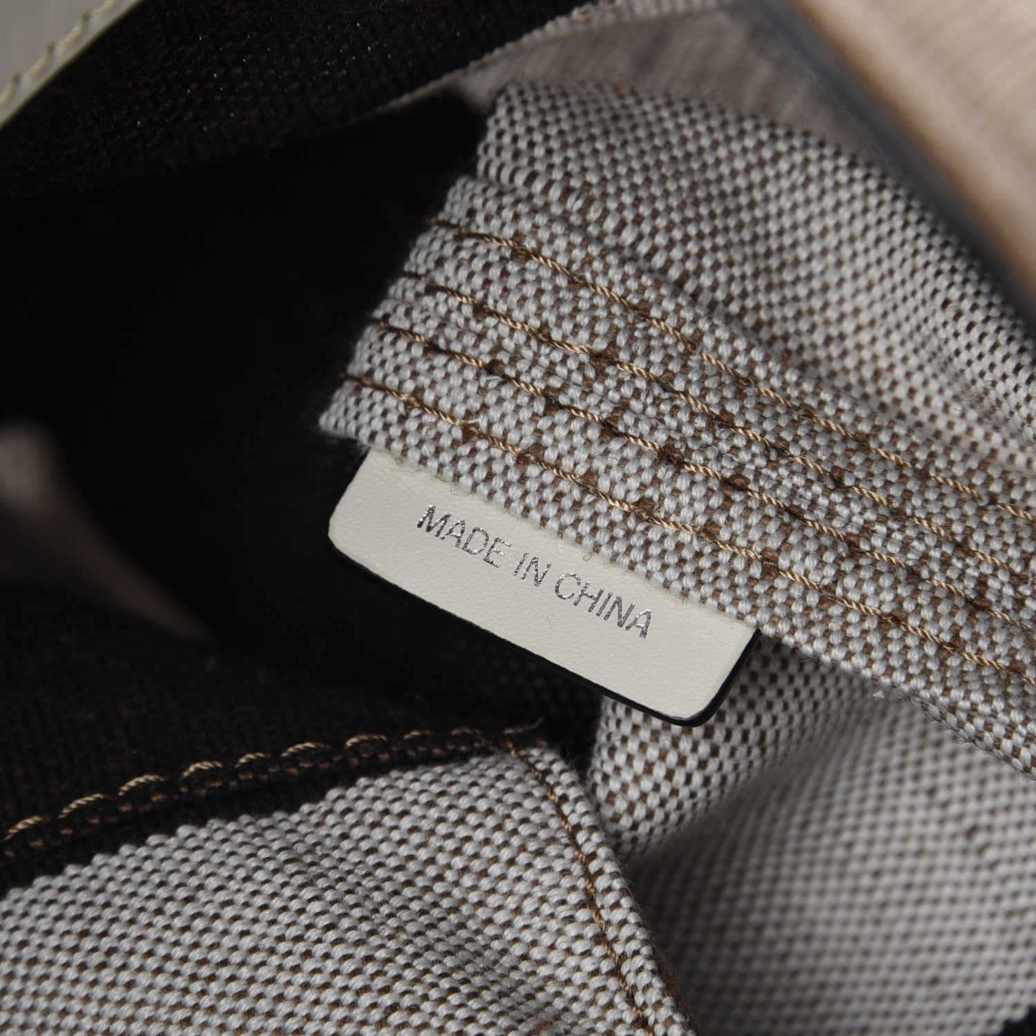 Burberry Canvas Mega Check Medium Susanna Hobo White 7 of 9