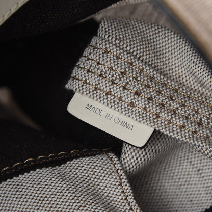 Burberry Canvas Mega Check Medium Susanna Hobo White 7 of 9