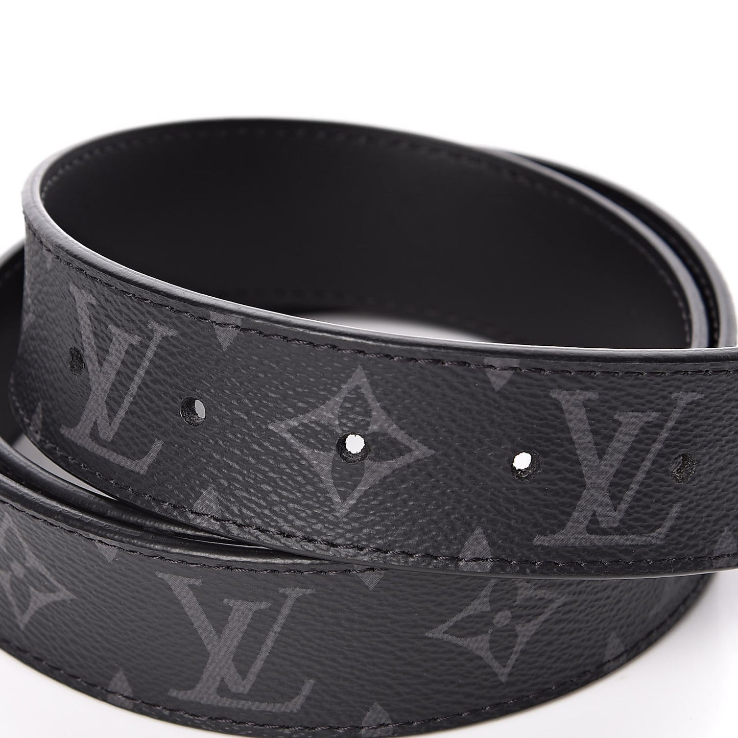 Calfskin Monogram Eclipse 40 mm LV Circle Belt 95 38
