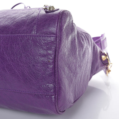 Balenciaga Agneau Giant 12 Gold Hardware Velo Ultraviolet 9 of 10