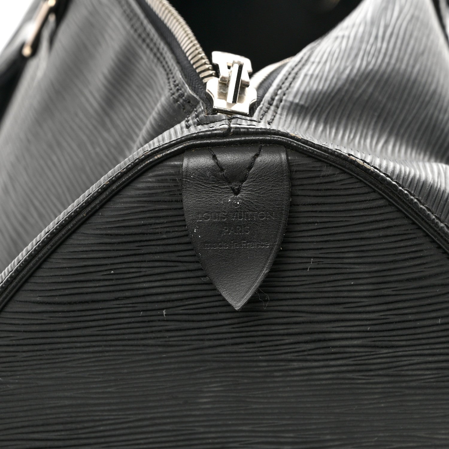 Louis Vuitton Epi Keepall 50 Black 6 of 11