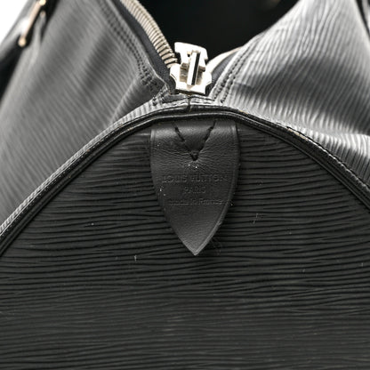 Louis Vuitton Epi Keepall 50 Black 6 of 11