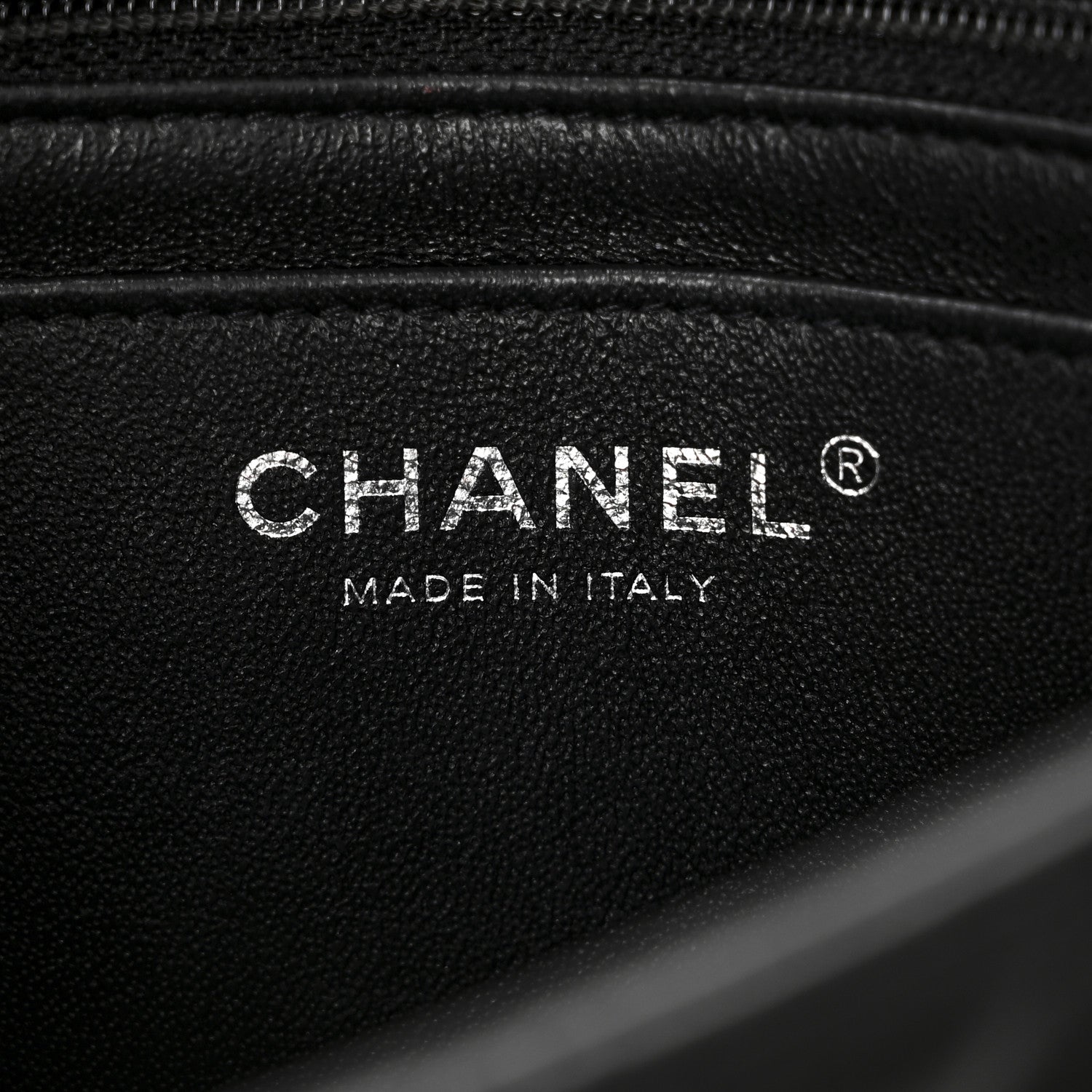 Chanel Lambskin Quilted Mini Rectangular Flap Black 6 of 10