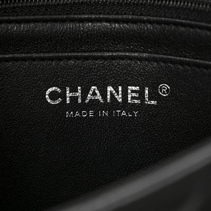 Chanel Lambskin Quilted Mini Rectangular Flap Black 6 of 10