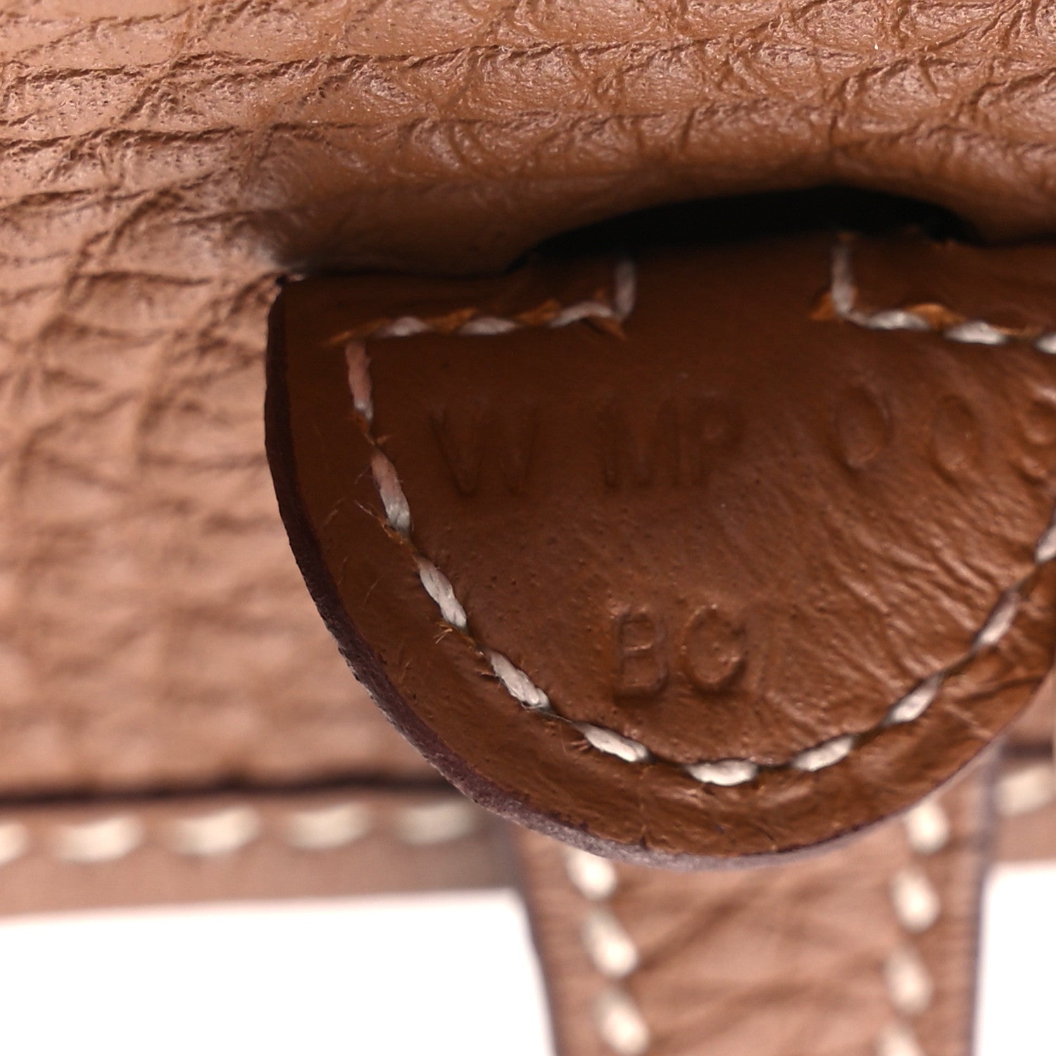 Hermes Taurillon Clemence Evelyne TPM Gold 7 of 12