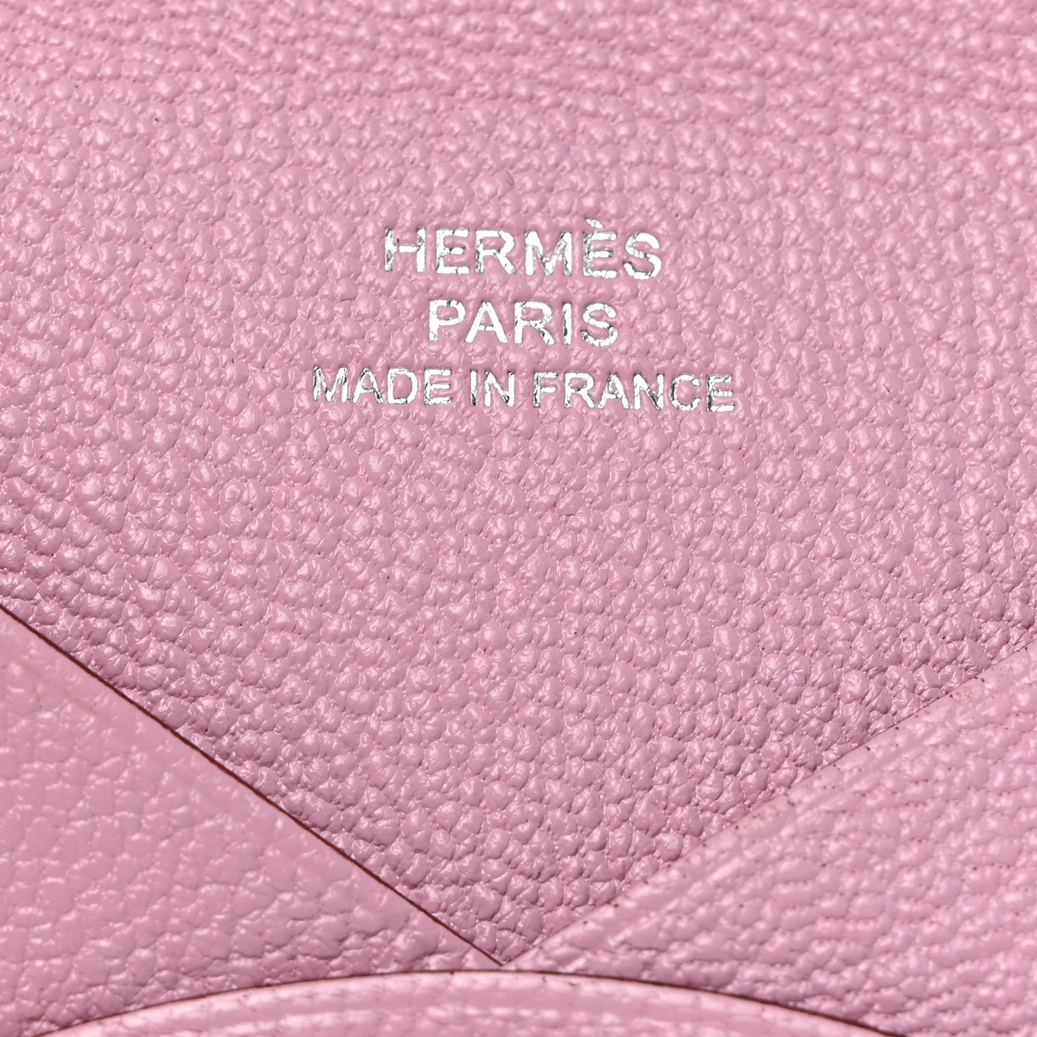 Hermes Chevre Mysore Calvi Card Case Mauve Sylvestre 6 of 8