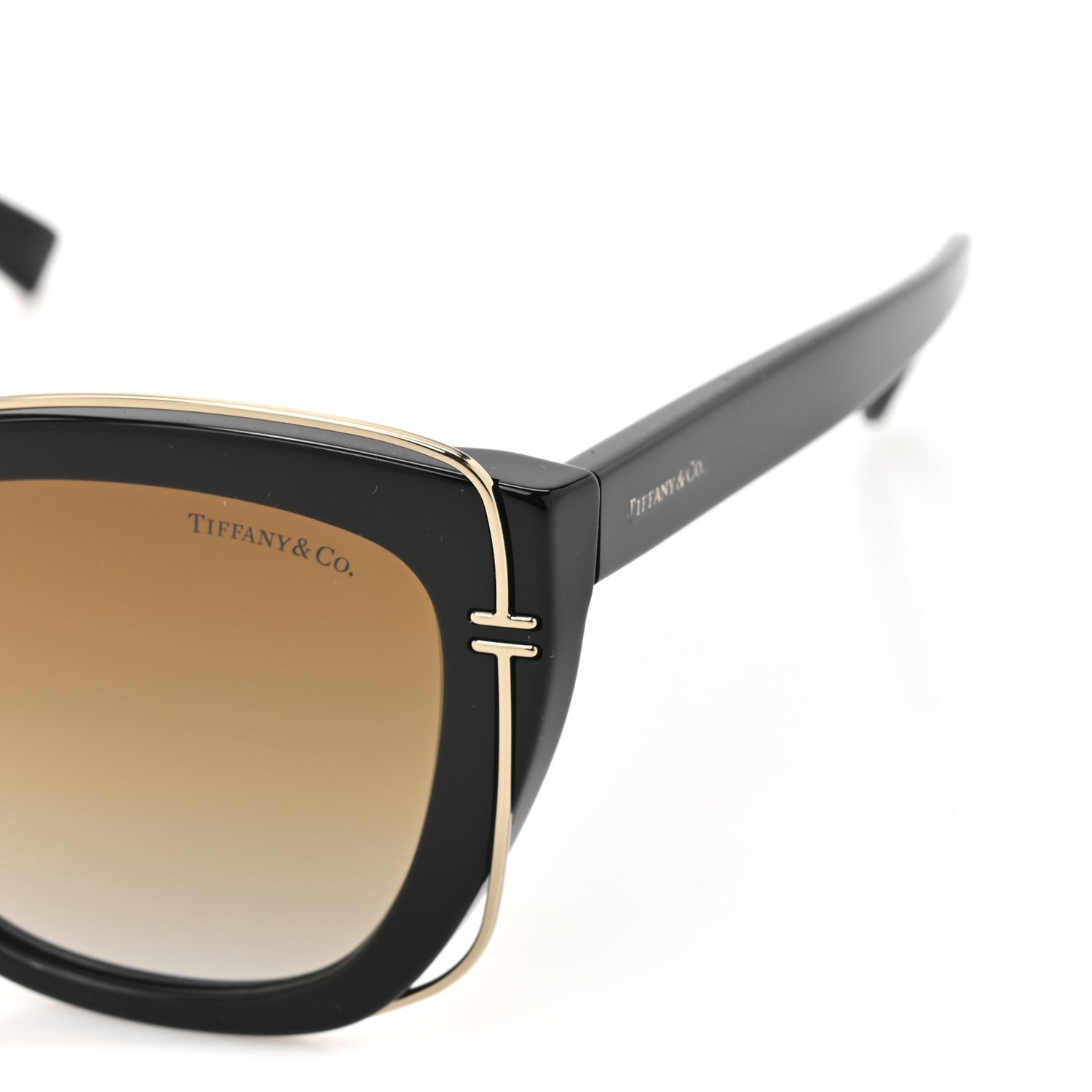 Tiffany Acetate Metal TF4148 Sunglasses Black Brown 15 of 18