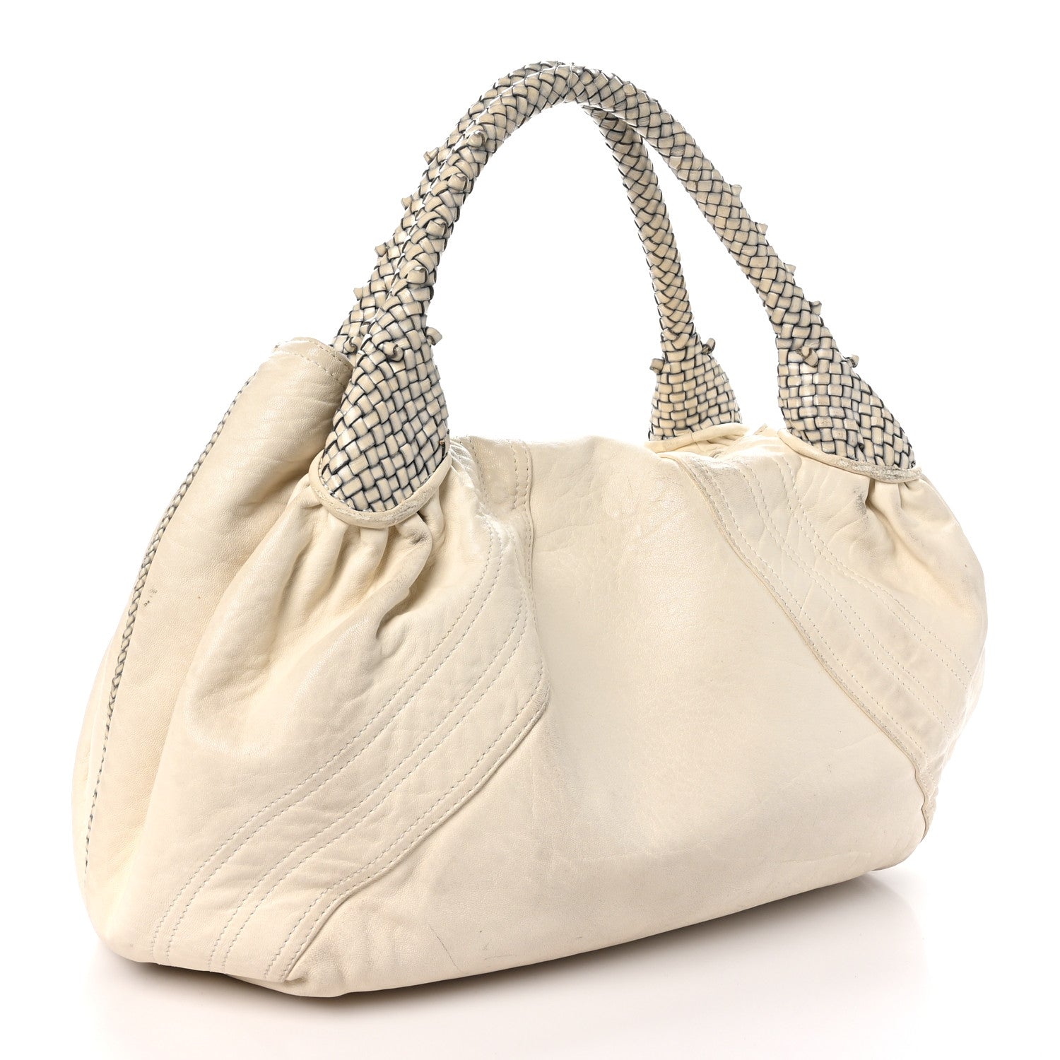 Fendi Nappa Nuvolata Spy White White 3 of 10