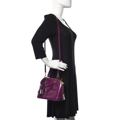 Louis Vuitton Vernis Alma BB Amethyste 2 of 14
