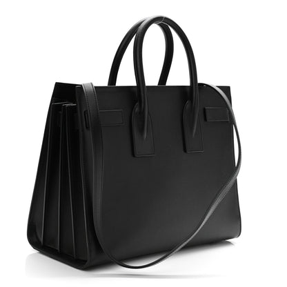 Saint Laurent Calfskin Small Sac De Jour Black 3 of 10