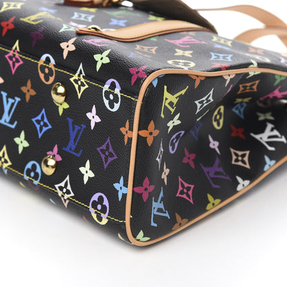 Louis Vuitton Monogram Multicolor Aurelia MM Black 7 of 8