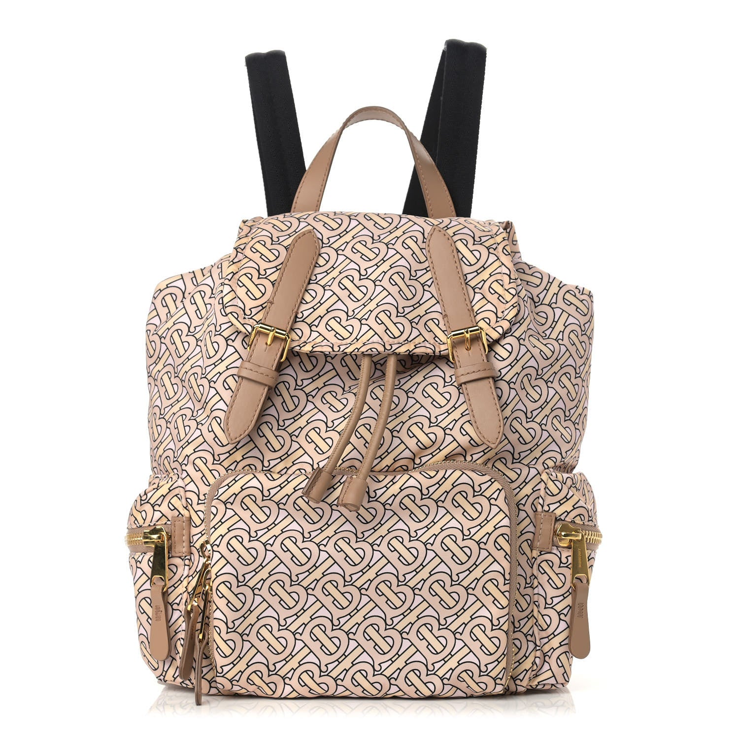 Burberry Nylon Monogram Medium Rucksack Backpack Blush 1 of 12