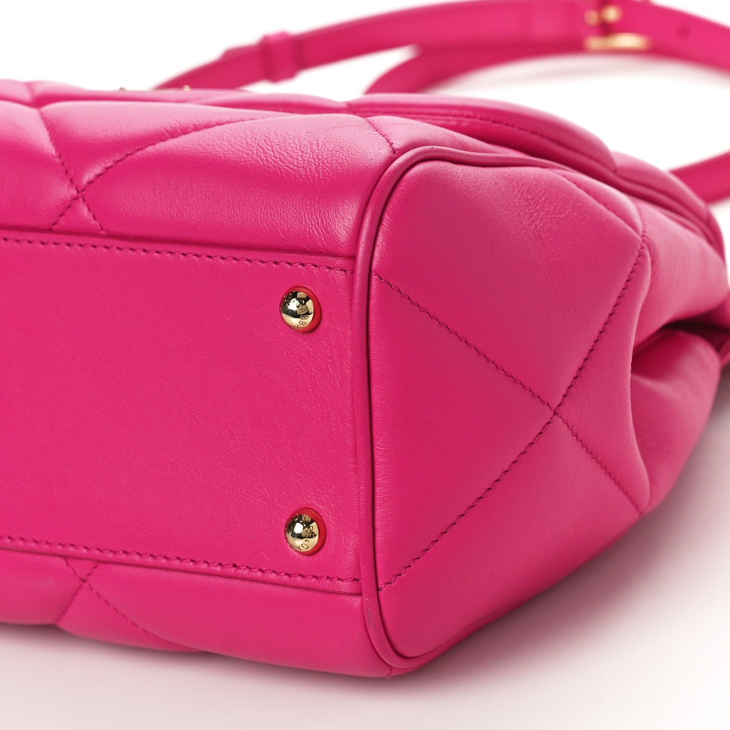 DOLCE & GABBANA Calfskin Quilted Small Miss Sicily Satchel Pink