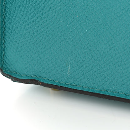 Hermes Epsom Kelly Sellier 28 Bleu Paon 17 of 30