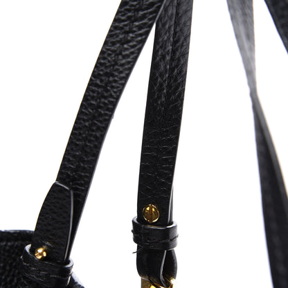 Tom Ford Grained Calfskin Sedgwick Medium Zipper Tote Black 9 of 11