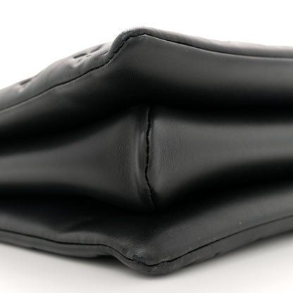 Louis Vuitton Lambskin Embossed Monogram Coussin MM Black 9 of 12