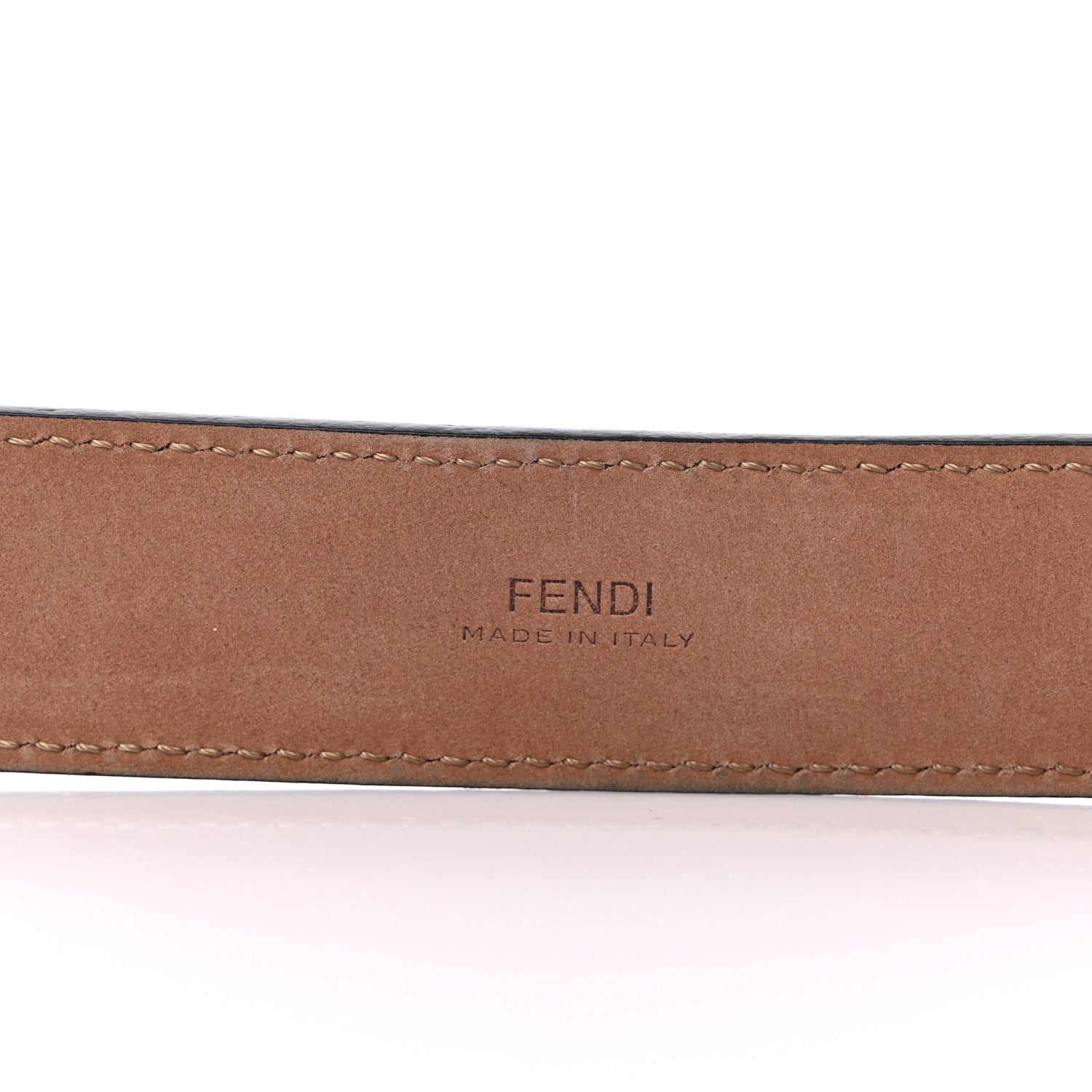 Fendi Calfskin Belt 85 34 Black 4 of 5