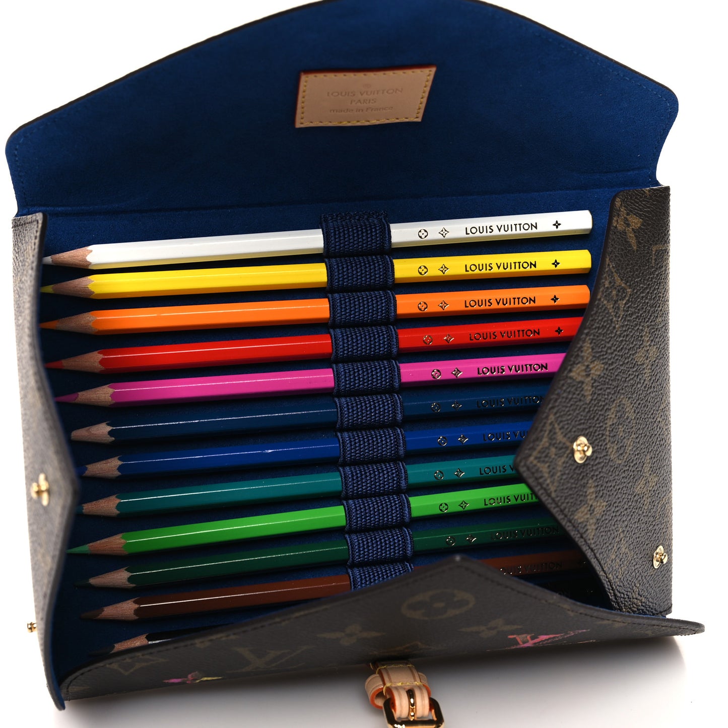 Monogram Color Pencil Pouch