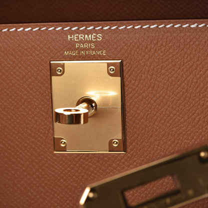 Hermes Epsom Kelly Sellier 28 Gold 20 of 35