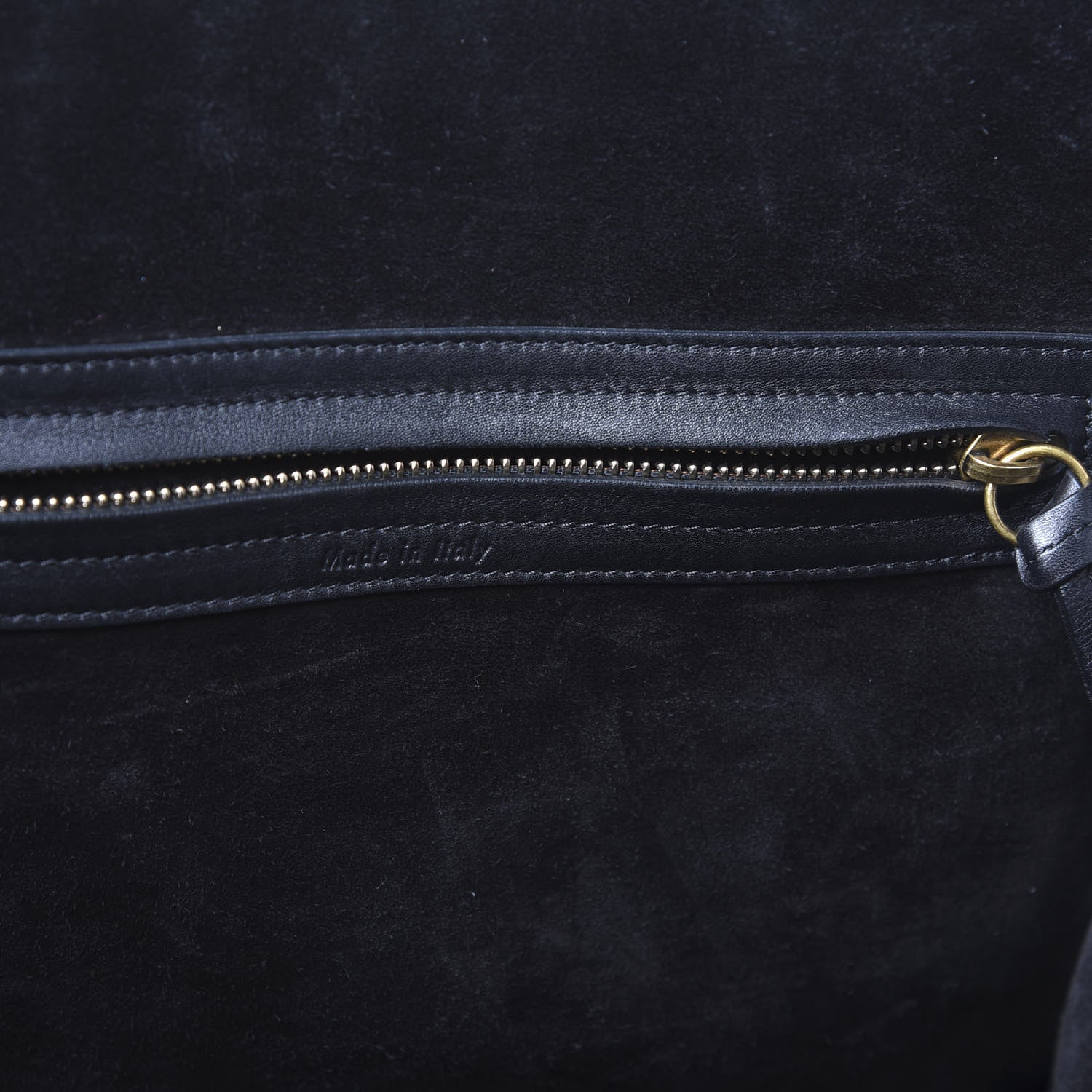 Celine Supple Calfskin Medium Phantom Luggage Black 9 of 11