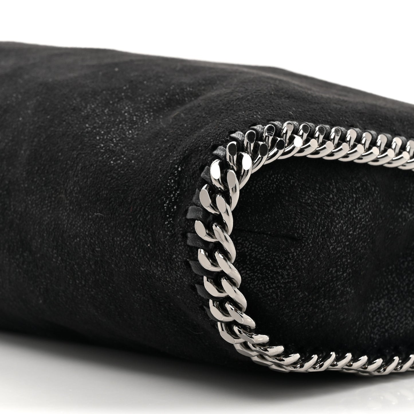 Shaggy Deer Small Falabella Tote Black