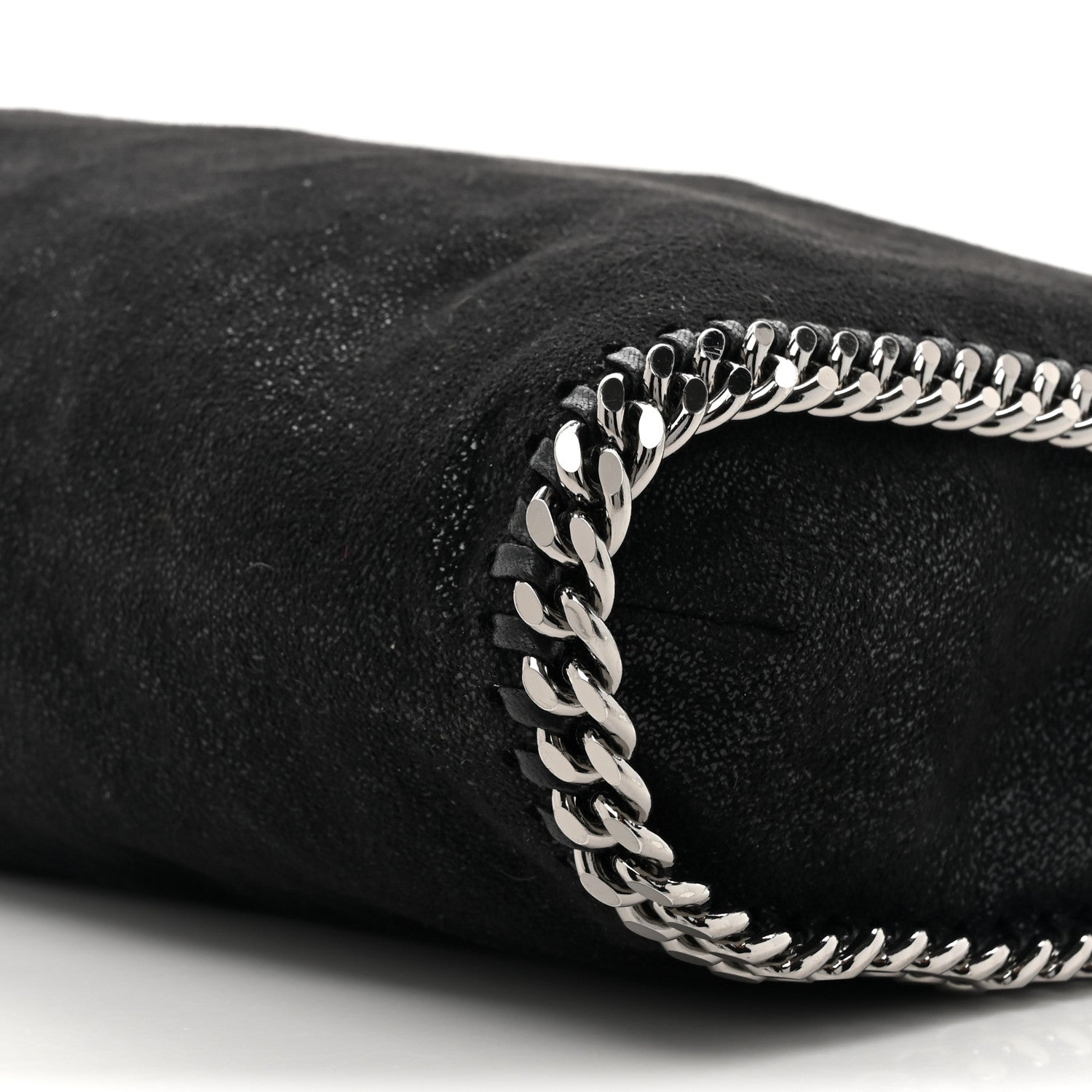 Stella McCartney Shaggy Deer Small Falabella Tote Black 8 of 9